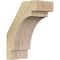 Ekena Millwork 6"W x 10"D x 14"H Merced Rough Sawn Knee Brace, Douglas Fir BRC06X10X14MRC00RDF - alternate 1
